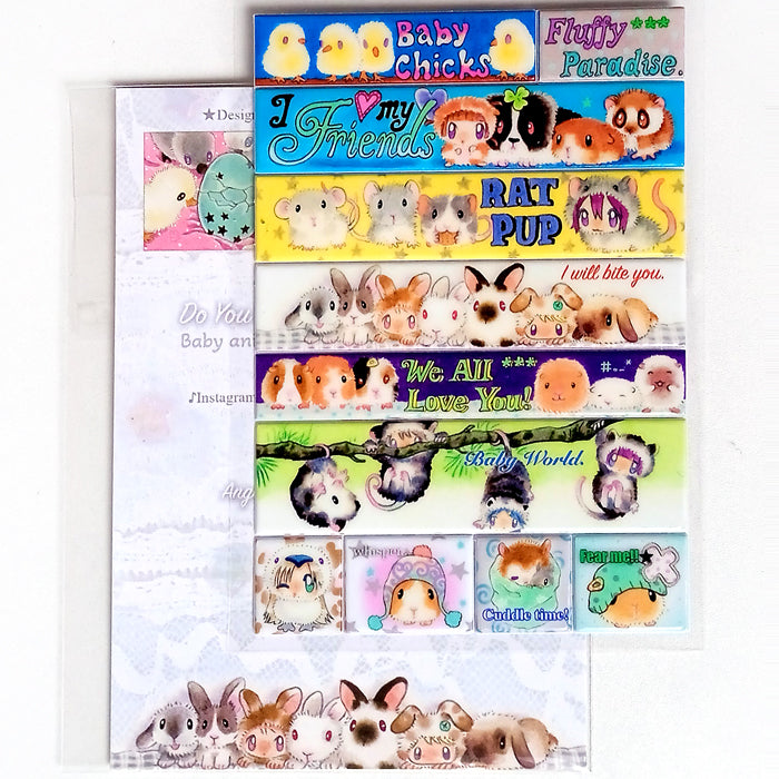GATOSHOP ★ BABY ANIMALS 3D STICKERS – OLIWA