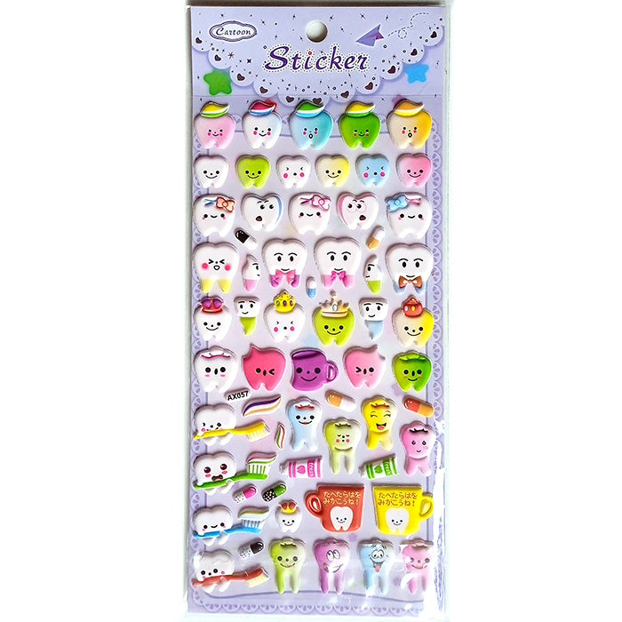 TOOTH 3D STICKERS