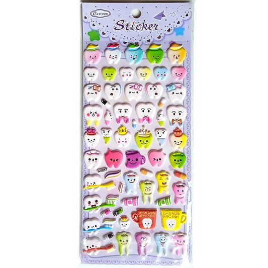 TOOTH 3D STICKERS