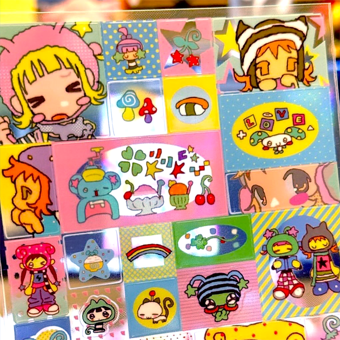 RAINBOW HAT TIME STICKERS – RIRICOZOO