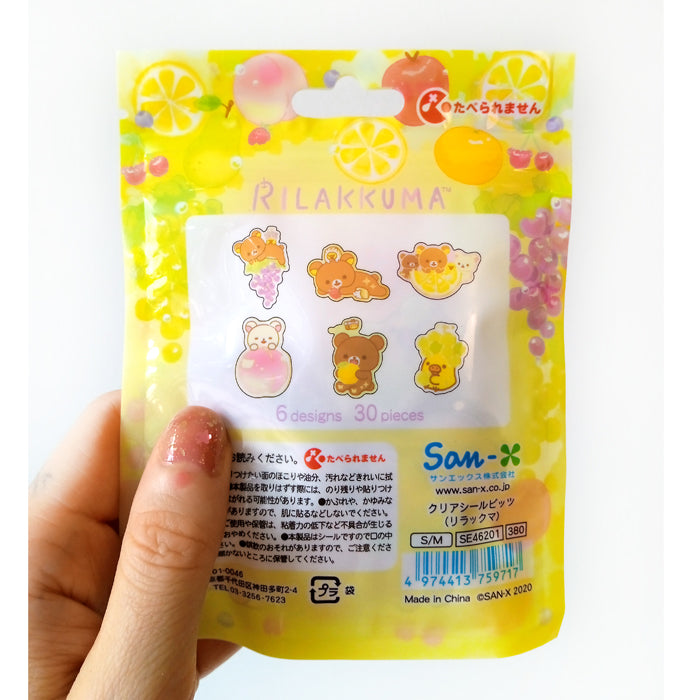 RILAKKUMA FRUITS STICKERS