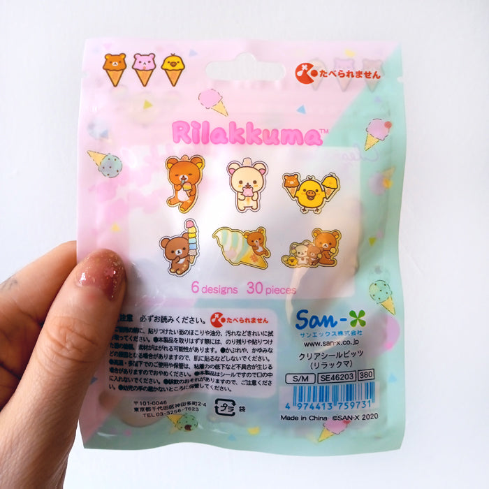 RILAKKUMA ICE CREAM STICKERS