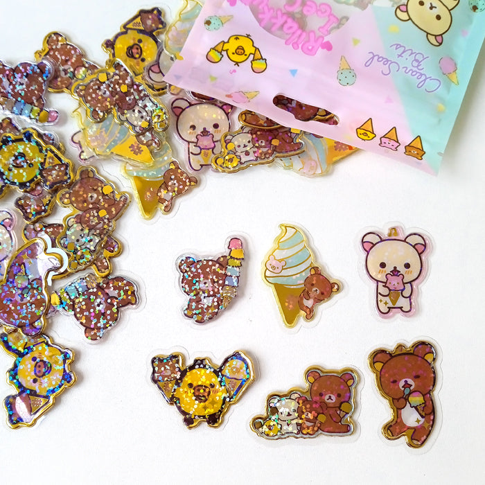 RILAKKUMA ICE CREAM STICKERS