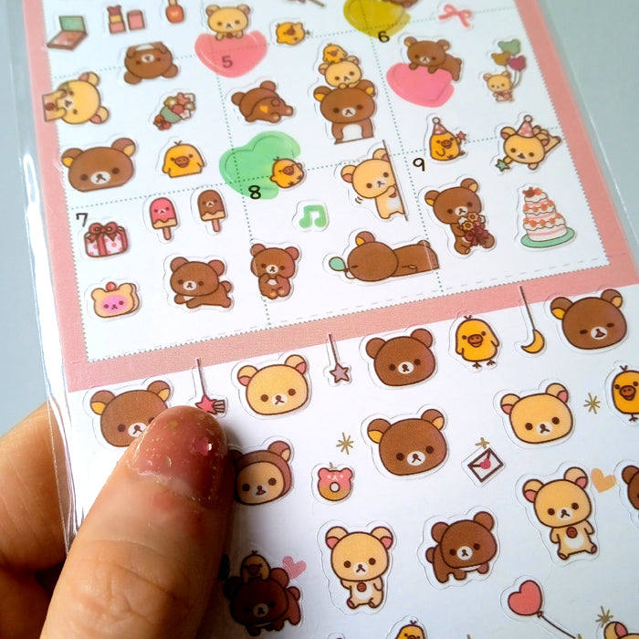 RILAKKUMA MEMO STICKERS