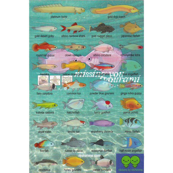 AQUARIUM FISH STICKERS – RINIHIMME