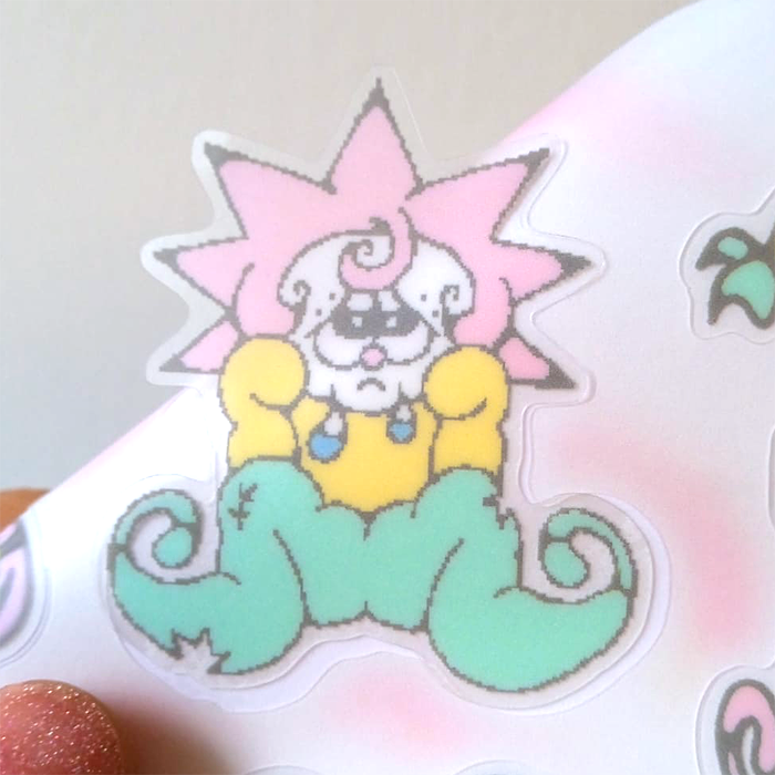 SOFT PUNK REALM STICKERS – ASTROKIDS