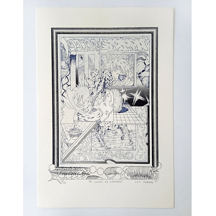 UN LUGAR, EL CORAZON PRINT – JOSE LUIS CAMPOS