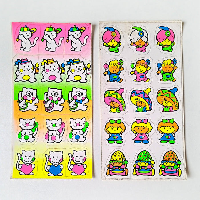 CAT / HAT STICKERS