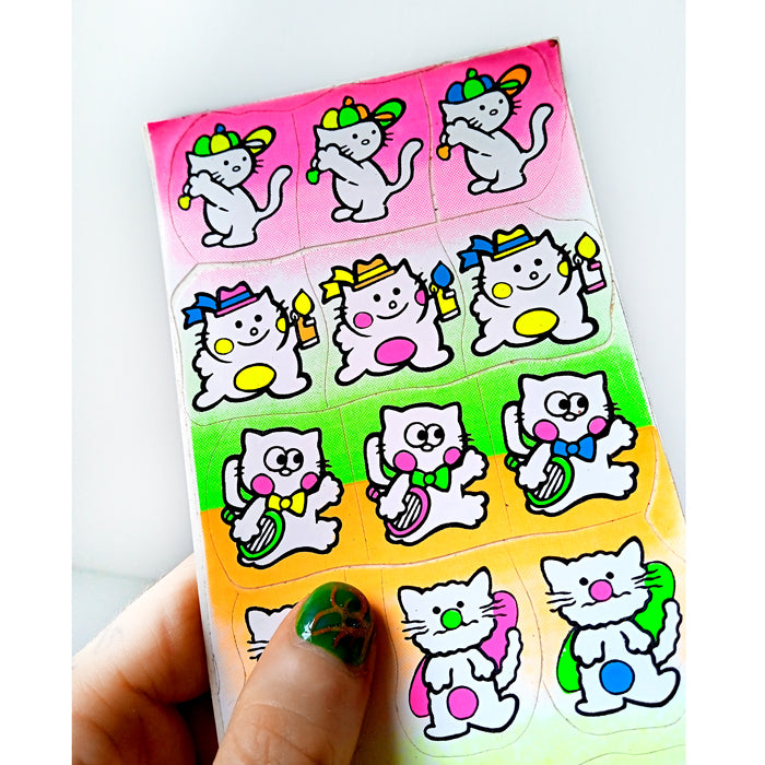 CAT / HAT STICKERS