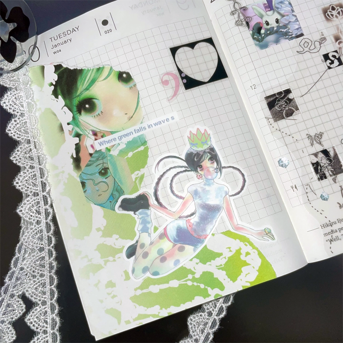 NON-NONS LOOKBOOK SUMMER '26 STICKERS – CHANNEL