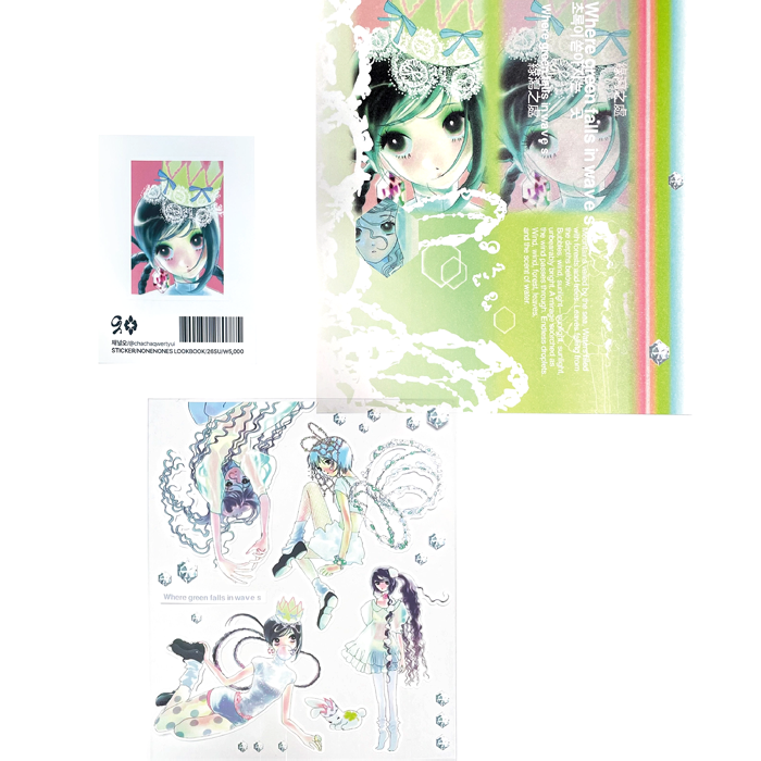 NON-NONS LOOKBOOK SUMMER '26 STICKERS – CHANNEL