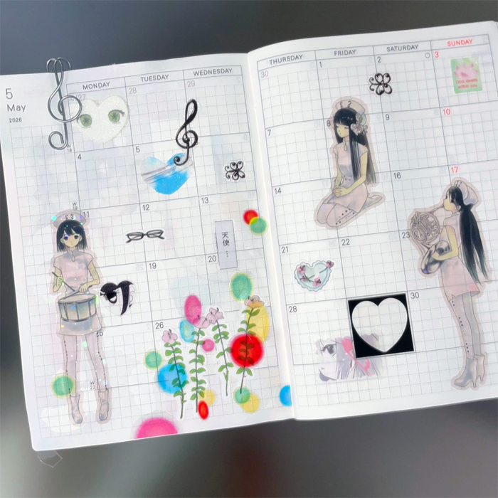 LAYERS OF COLOUR STICKERS – CHANNEL