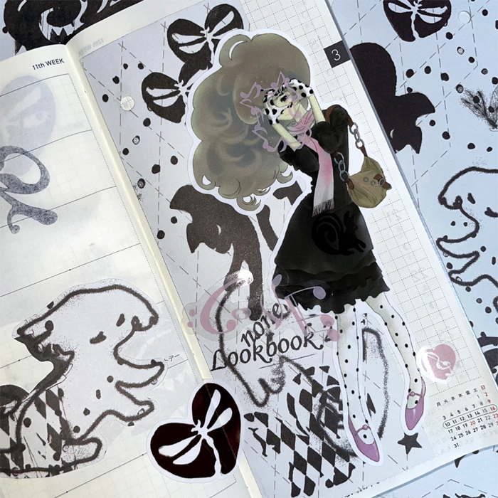 NON-NONS LOOKBOOK FALL '25 STICKERS – CHANNEL