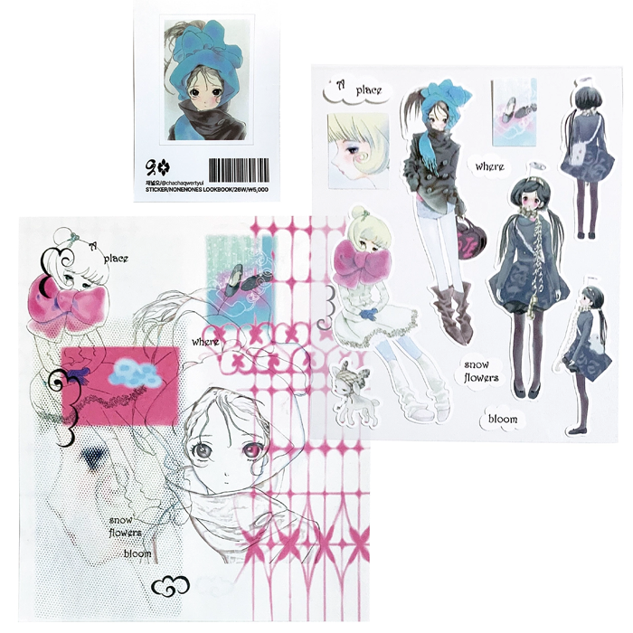 NON-NONS LOOKBOOK WINTER '26 STICKERS – CHANNEL