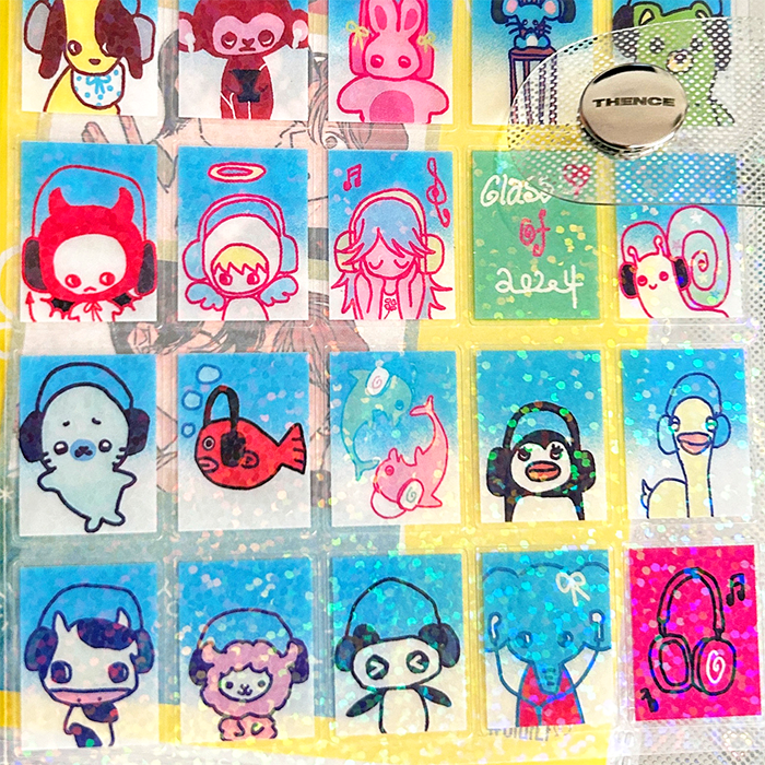 HEADPHONES FAMILY STICKERS – CONGMING