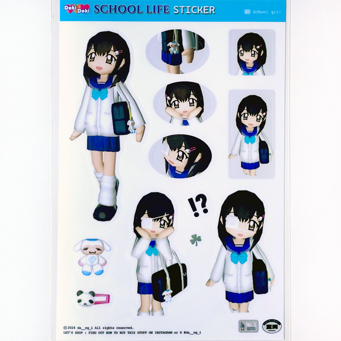 SCHOOL LIFE STICKERS – DANG-I