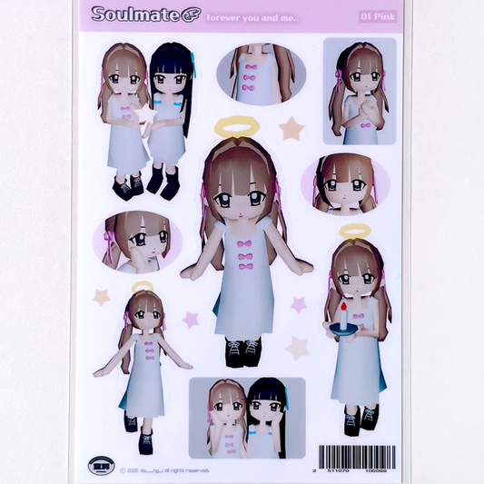 SOULMATE STICKERS ★ PINK – DANG-I
