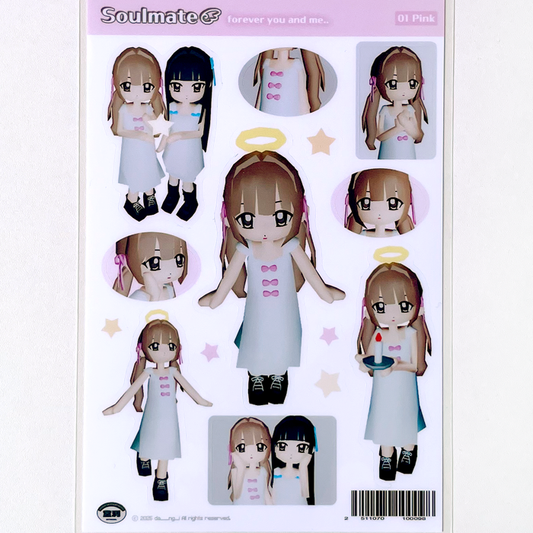 SOULMATE STICKERS ★ PINK – DANG-I
