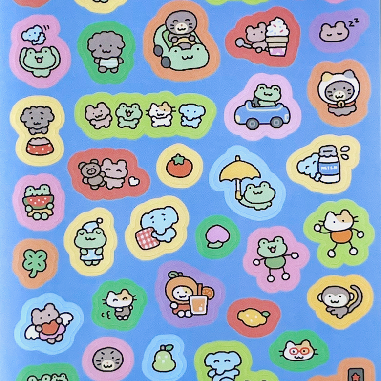 MINI CHARACTER STICKERS – DEKHO BOKHO