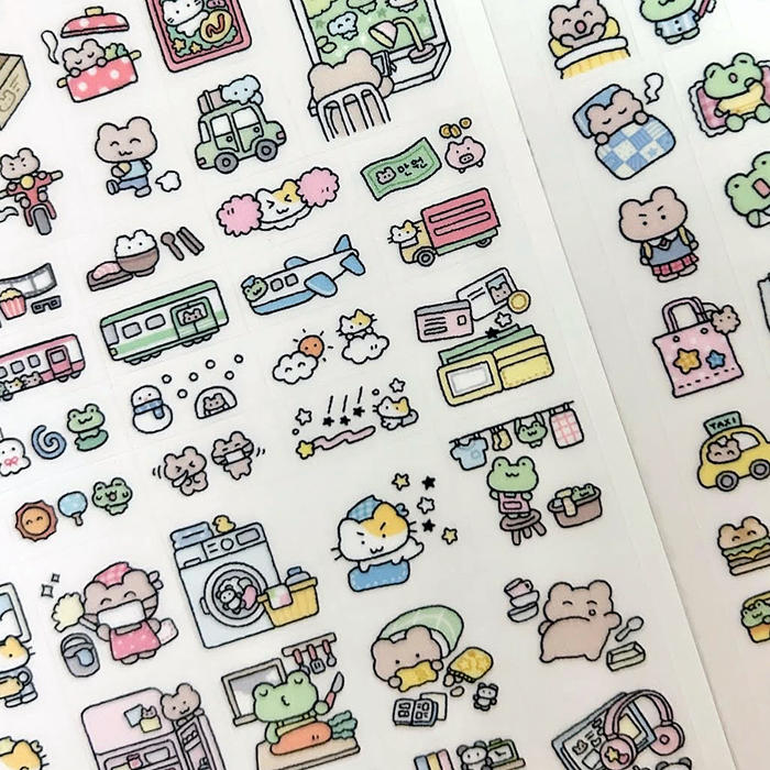 MONTHLY JOURNAL STICKERS – DEKHO BOKHO
