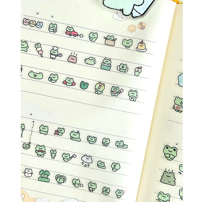 FROG MINI STICKERS – DEKHO BOKHO