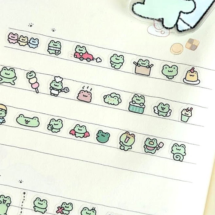 FROG MINI STICKERS – DEKHO BOKHO