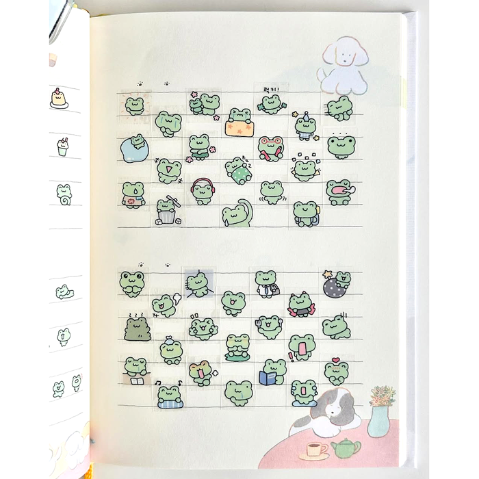 FROG MOOD STICKERS – DEKHO BOKHO