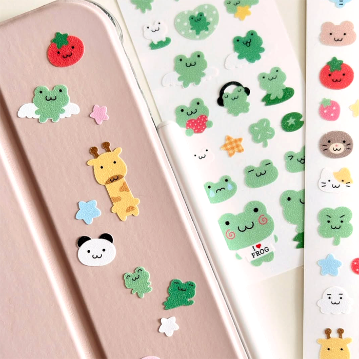 FROSTED CHARACTER STICKERS – DEKHO BOKHO