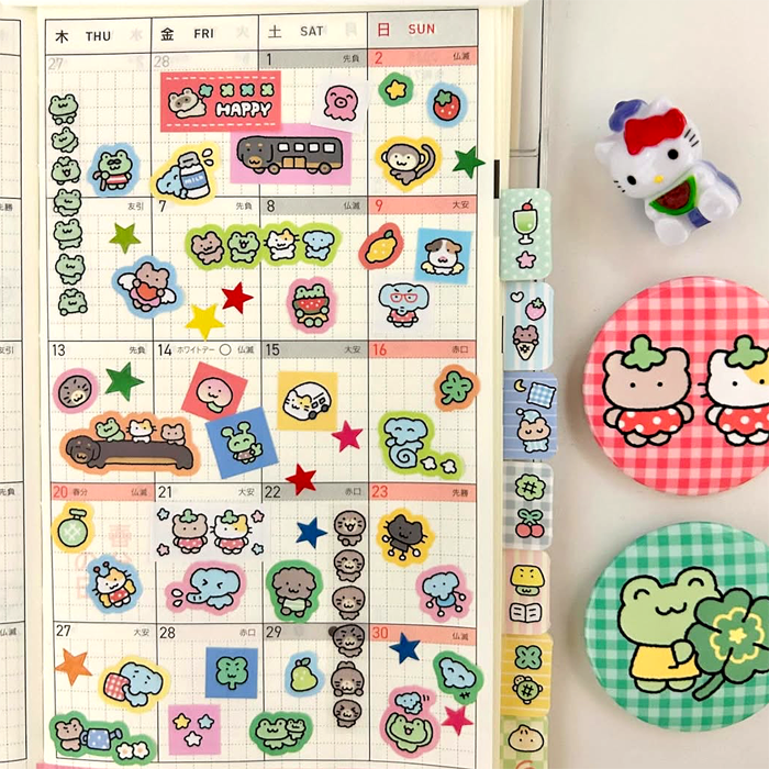 MINI CHARACTER STICKERS – DEKHO BOKHO