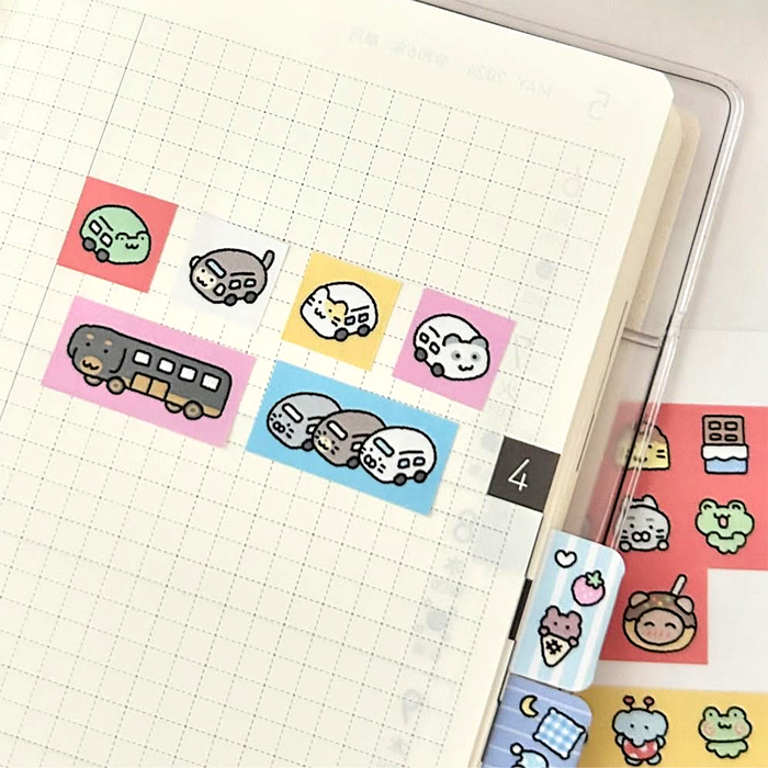 CLASSIC SQUARE STICKERS ★ A – DEKHO BOKHO