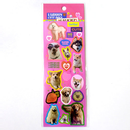 CUTE DOGS STICKERS