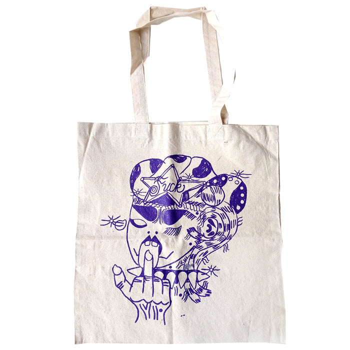 FUCK GIRL TOTE BAG – HEATHER BENJAMIN