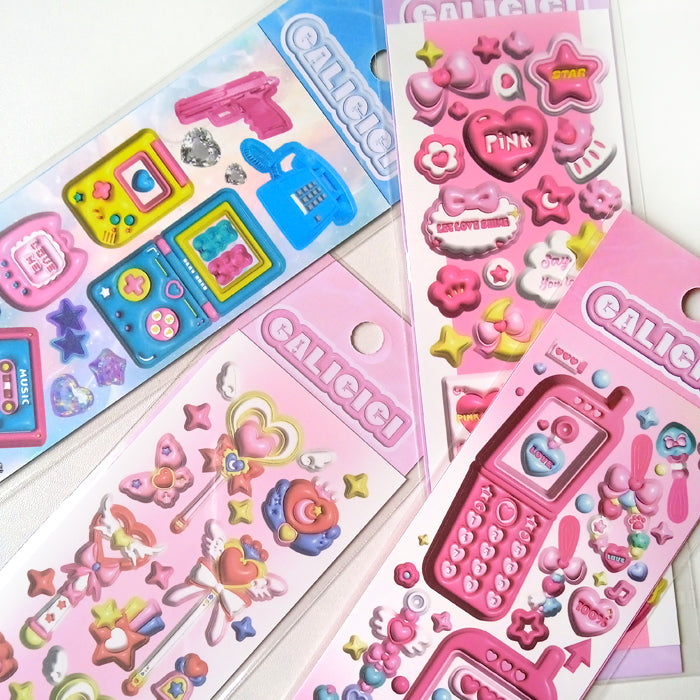 PINK PEARL STICKERS
