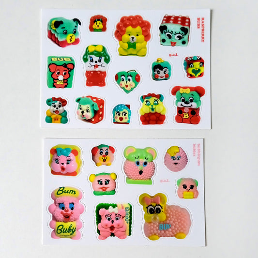 BUBIES STICKERS