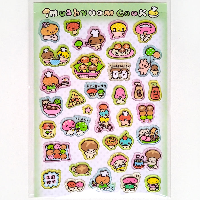 MUSHROOM COOK 3D STICKERS – GOODNIGHT SHEEP