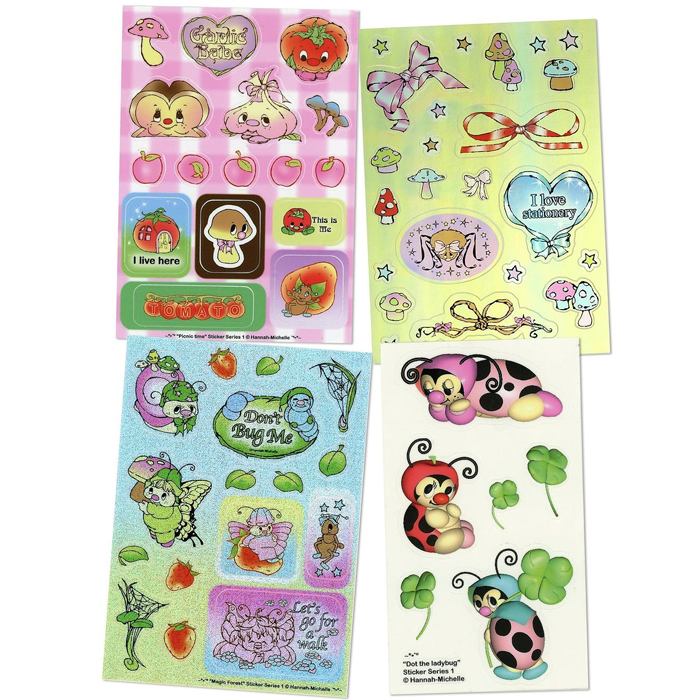 I LOVE STATIONERY STICKERS – HANNAH-MICHELLE