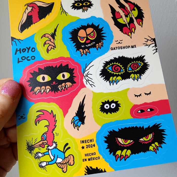 CRAZY HOLES STICKERS – INECHI