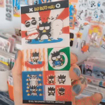BAD BADTZ-MARU 3D STICKERS