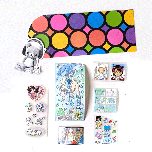 LUCKY STICKER BITS BAG