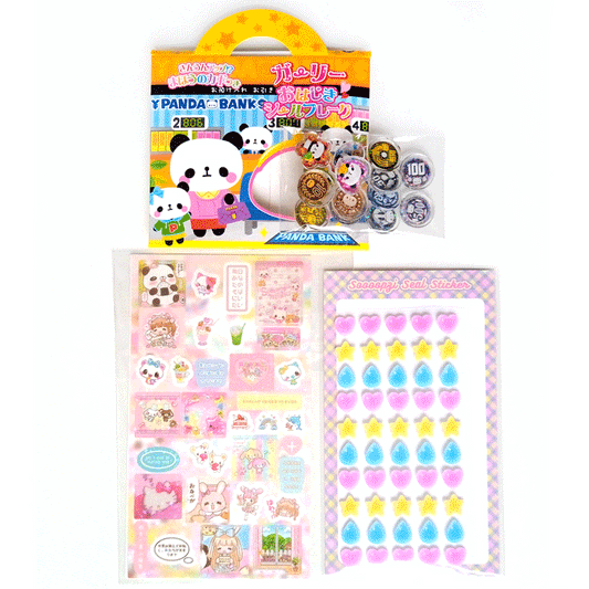 KAWAII LUCKY STICKER BAG