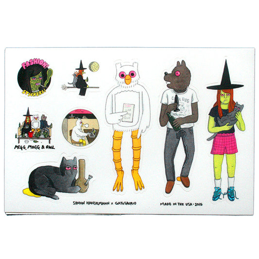 GROAN ZONE STICKERS – SIMON HANSELMANN