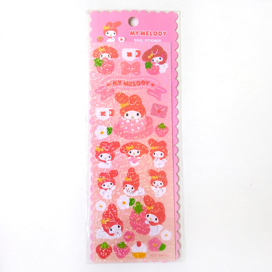 MY MELODY GLITTER STICKERS