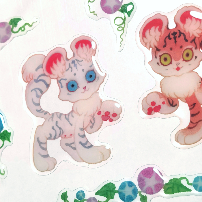 TIGER 3D STICKERS – MERAJAY