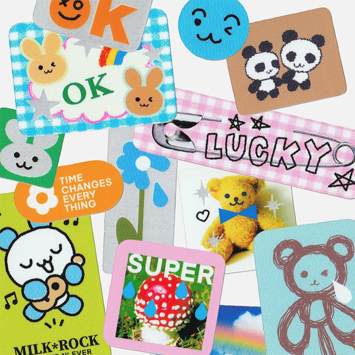 LOVE LETTER TO THE WORLD P2 STICKERS – MILKBBI