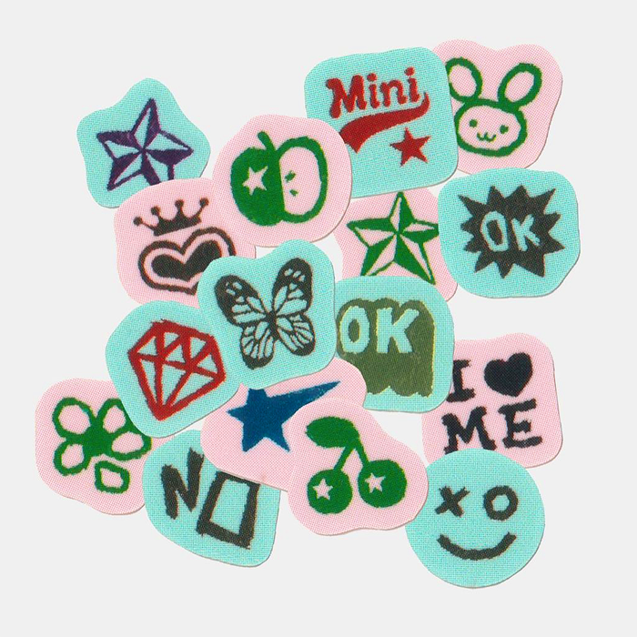 STRAWBERRY GRAFFITI STICKERS – MILKBBI