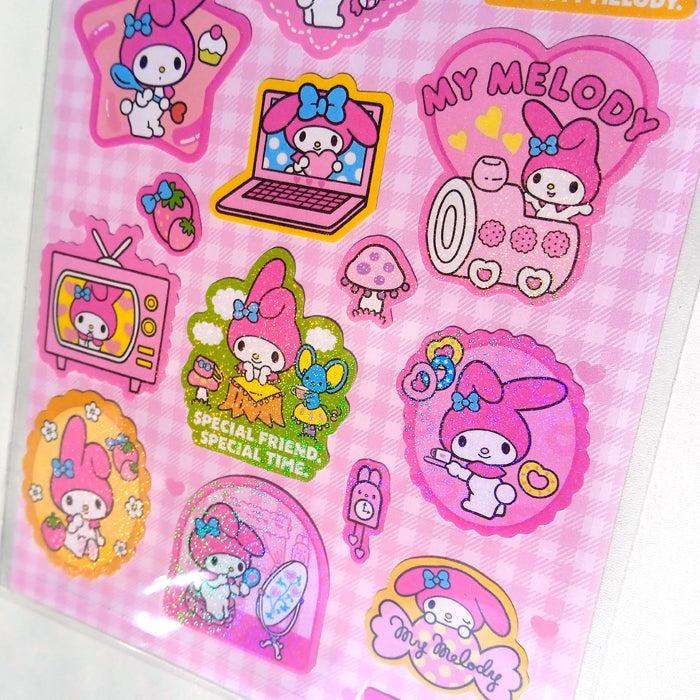 MY MELODY BADGE STICKERS