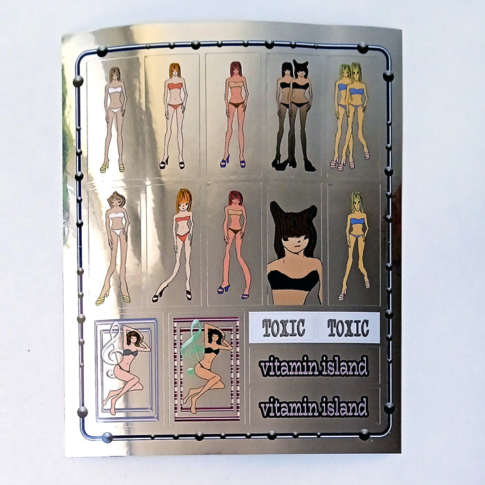 TOXIC GIRL STICKERS – NIPTONG