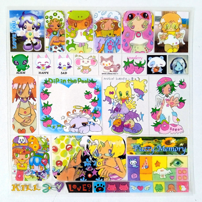 FUZZY MEMORY STICKERS – OLIWA