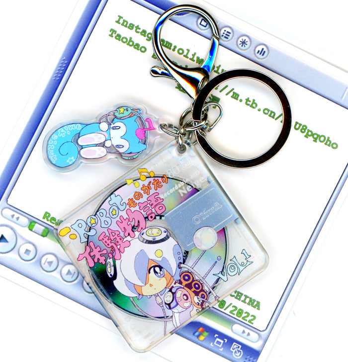 ROBOT CD KEYCHAIN – OLIWA