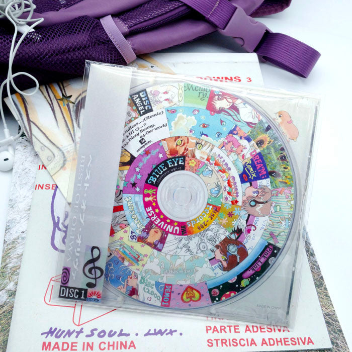FLUFFY PARADISE CD STICKERS – OLIWA